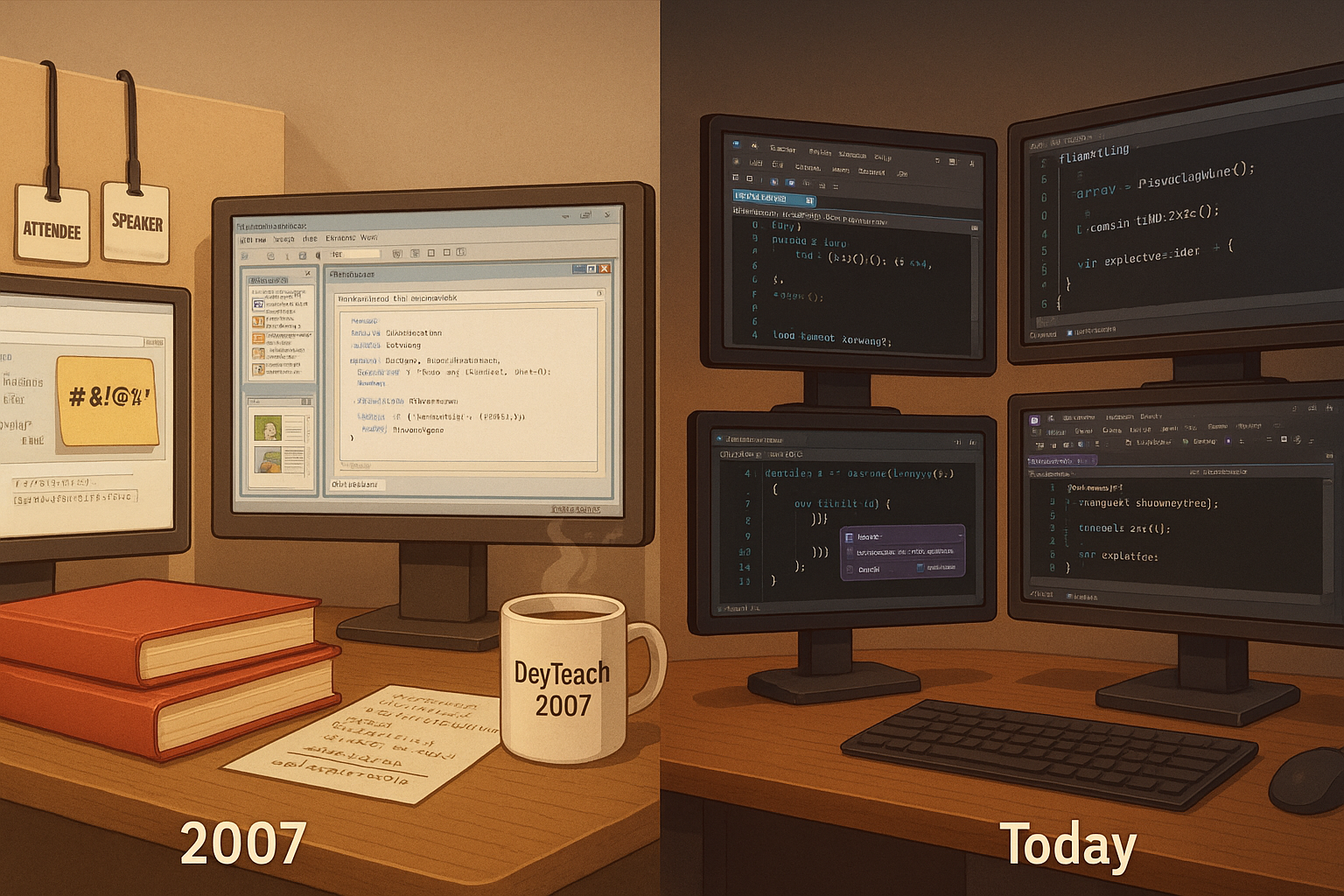 Revisiting 2007: Four Screens, FoxPro Farewells, and Lessons on Focus