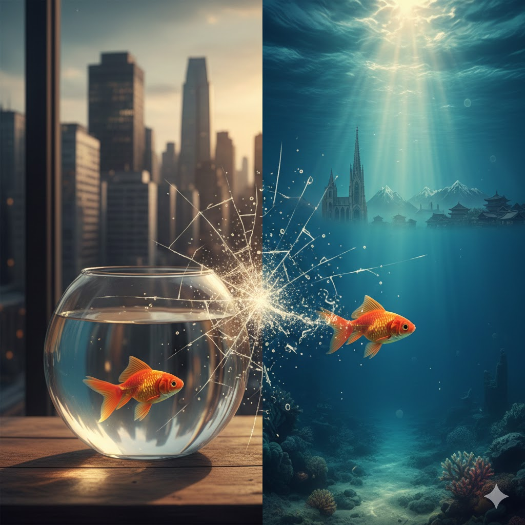 Beyond the Aquarium: Finding Yourself by Leaving Home