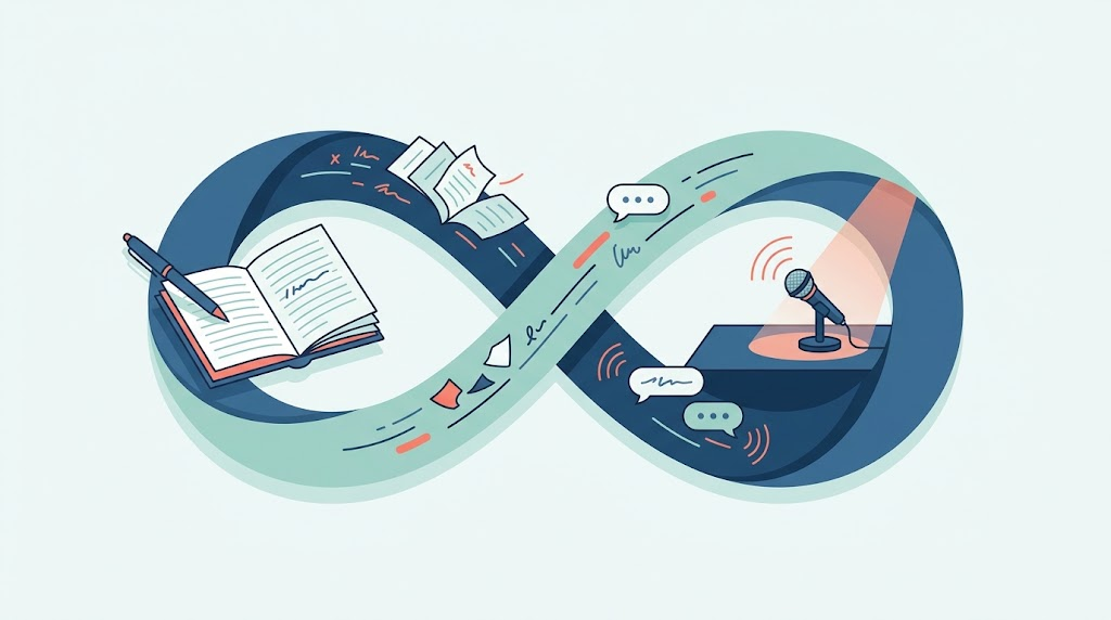 Do Blogging and Public Speaking Feed Each Other?